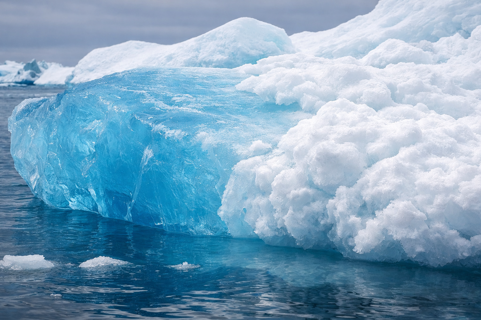 The Hidden Reason Blue Ice Looks So Different From White Ice