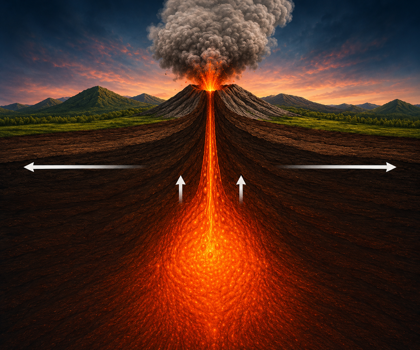 When the Ground Moves: How Volcanoes Build Pressure Before an Eruption