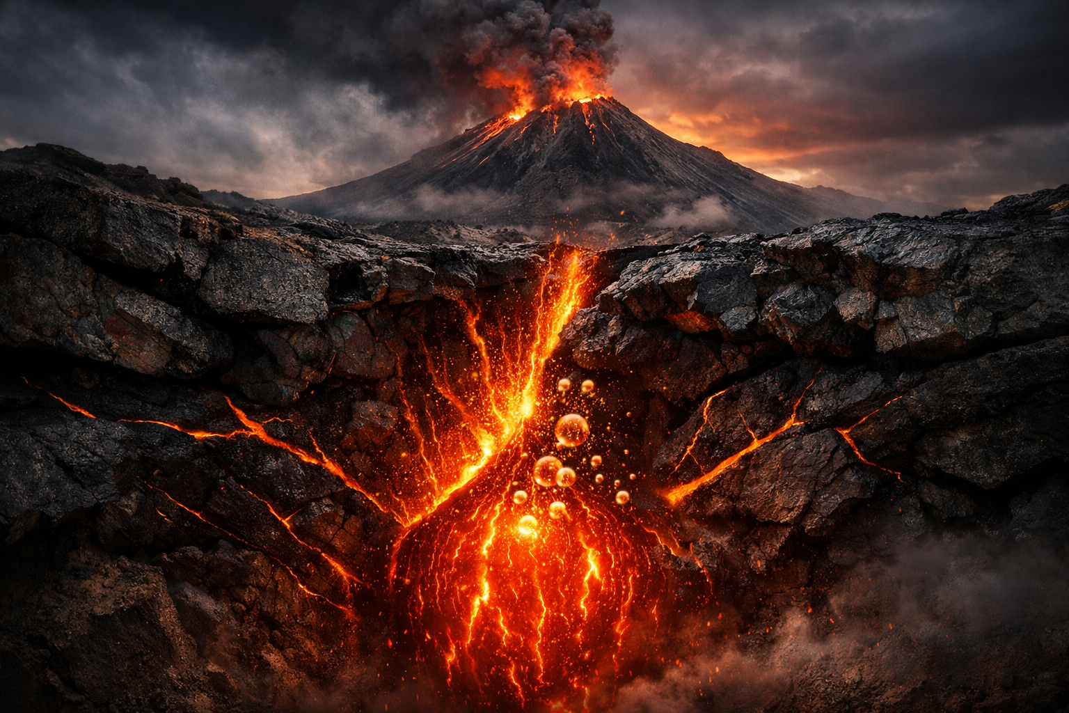 When the Ground Moves: How Volcanoes Build Pressure Before an Eruption